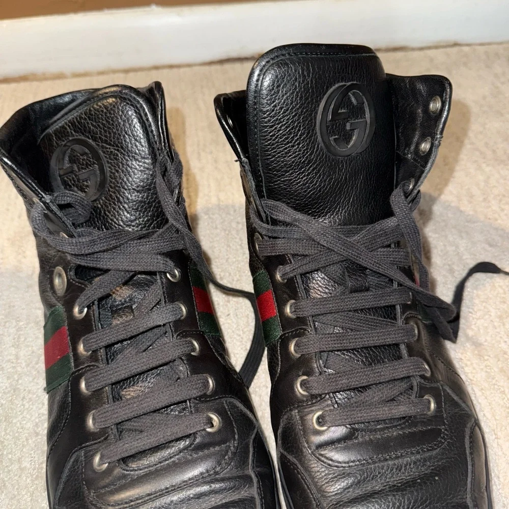 Men’s Gucci Coda Guccissima High-Top Sneakers (No Box) - Picture 3 of 8